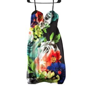 Bisou Bisou Women’s Sz 8 Floral Dress